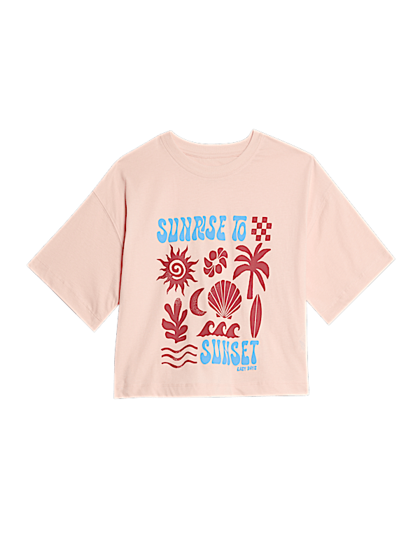 Cotton Rich Sunrise to Sunset T-Shirt (6-16 Yrs)
