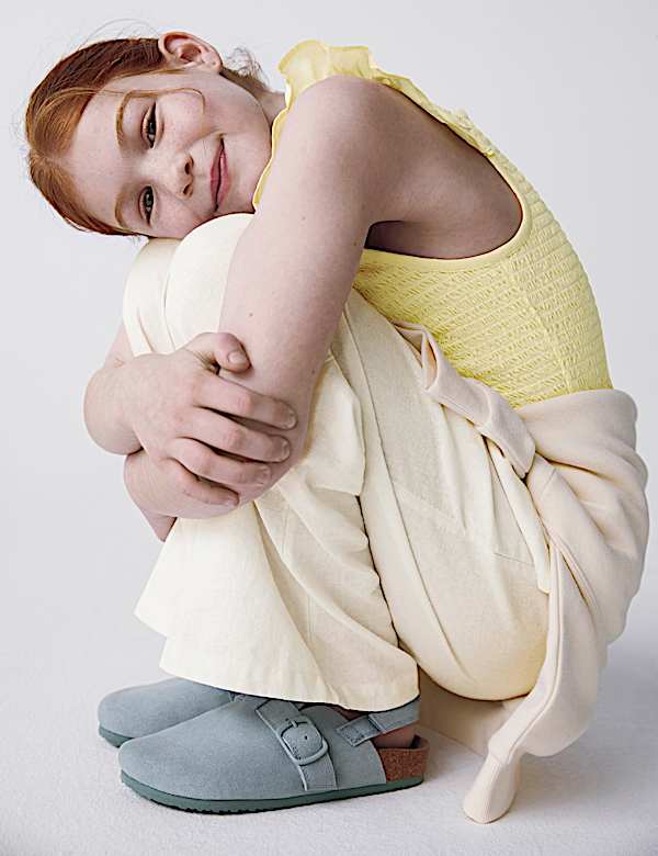 Cotton Rich Frill Bardot Top (6-16 Yrs)