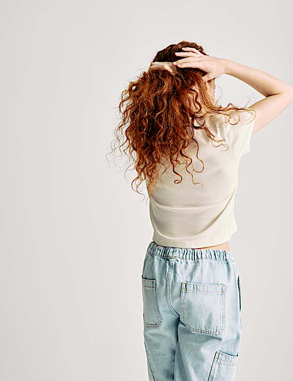 קרופ טופ מכותנה טהורה בעיצוב Snoopy™‎ (16-6 שנים) - IL