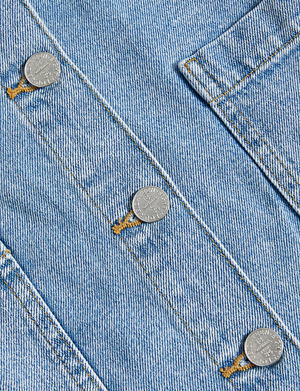 Denim Shacket (6-16 Yrs)