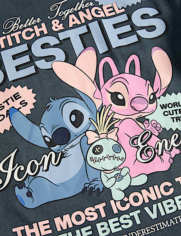 Pure Cotton Lilo & Stitch™ Top (6-16 Yrs)