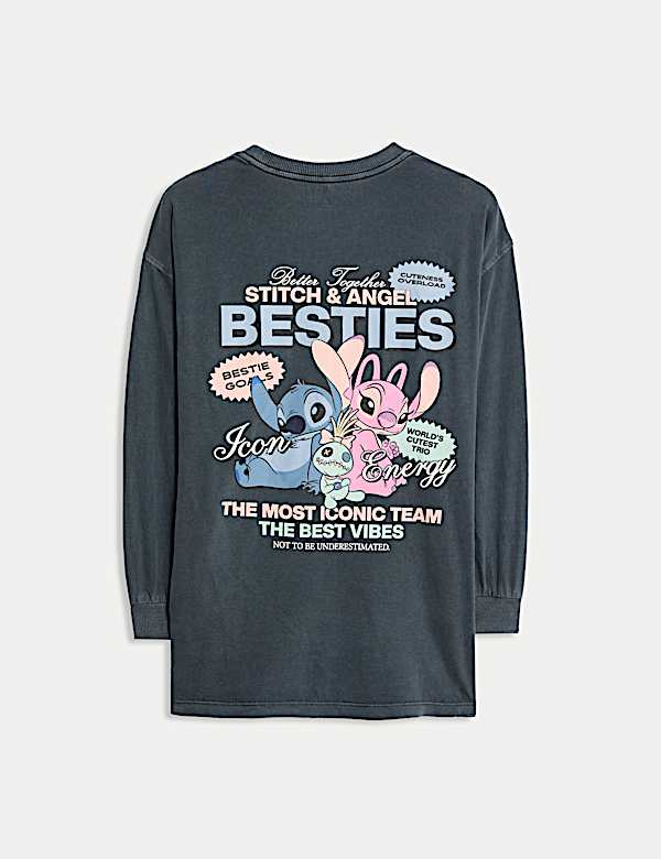 Pure Cotton Lilo & Stitch™ Top (6-16 Yrs)