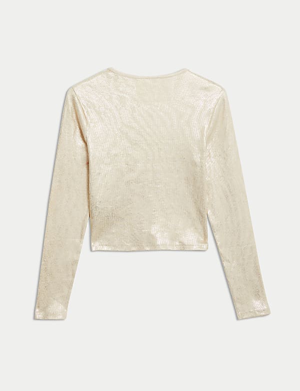 Cotton Rich Ribbed Top (2-16 Yrs)