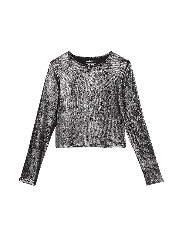Cotton Rich Ribbed Top (2-16 Yrs)
