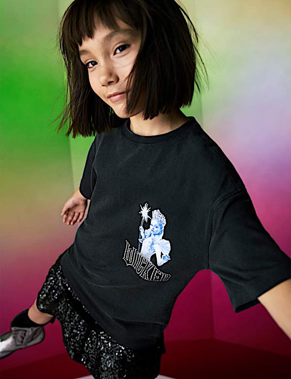 Pure Cotton Wicked™ Graphic T-Shirt (6-16 Yrs) - CY