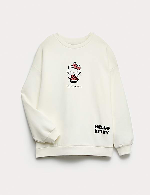 Pure Cotton Hello Kitty™ Sweatshirt (6-16 Yrs) - JE