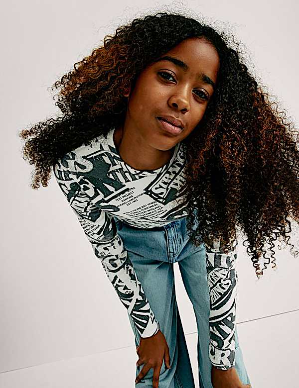 Cotton Rich Graphic Stranger Things™ Top (6-16 Yrs) - MV