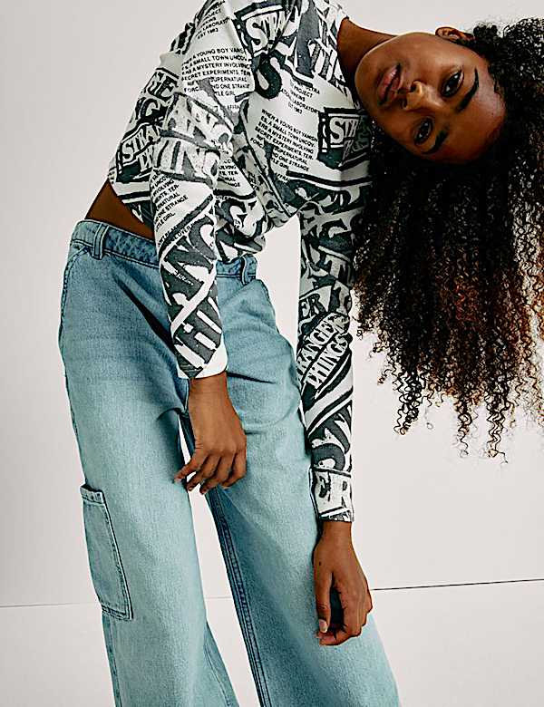 Cotton Rich Graphic Stranger Things™ Top (6-16 Yrs) - MV