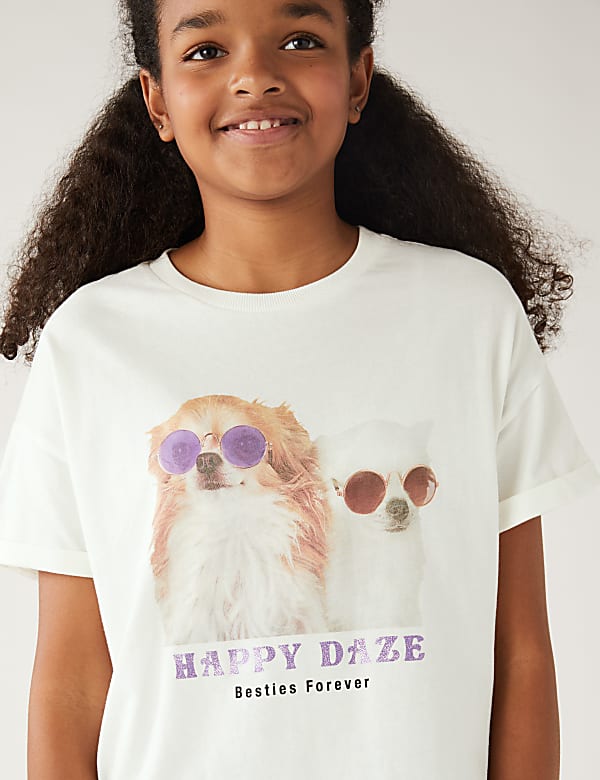 Pure Cotton Dog T-Shirt