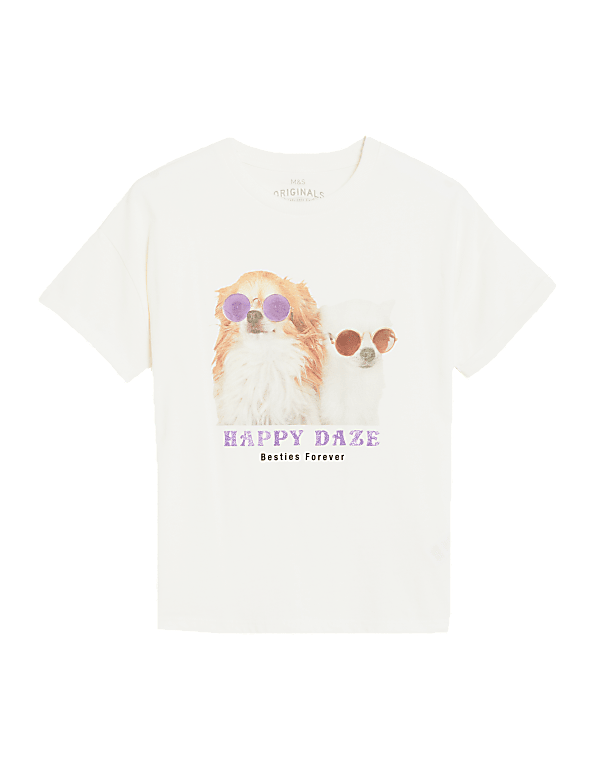 Pure Cotton Dog T-Shirt