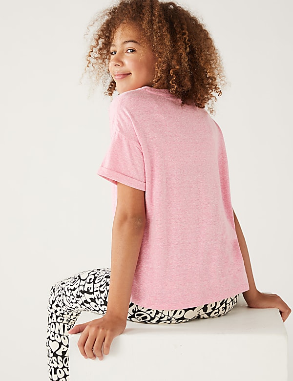 Cotton Blend T-Shirt