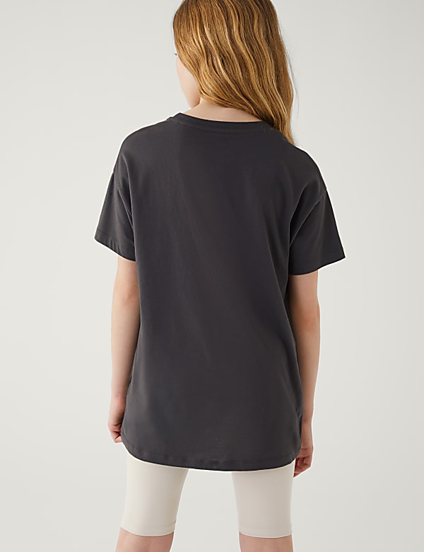 Pure Cotton New York Slogan T-Shirt (6-16 Yrs)