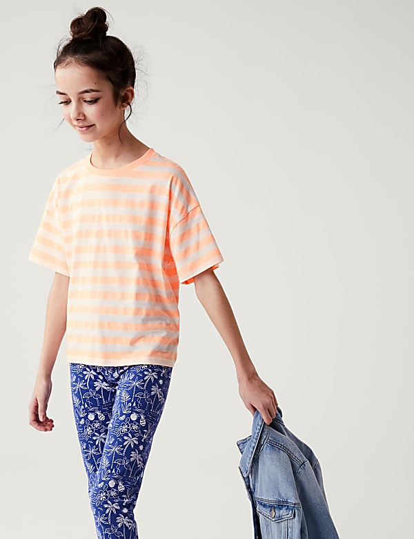 Cotton Rich Striped T-Shirt