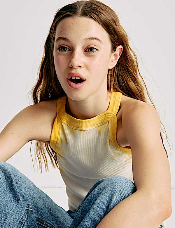 Cotton Rich Tie Dye Vest (6-16 Yrs) - ES