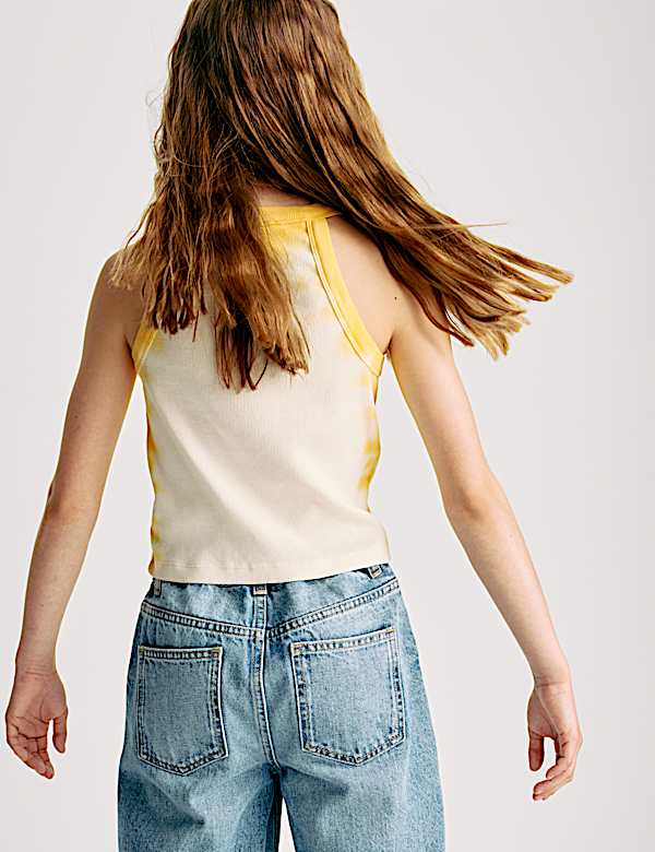 Maillot de corps en coton teinté au nœud (du 6 au 16 ans) - LU