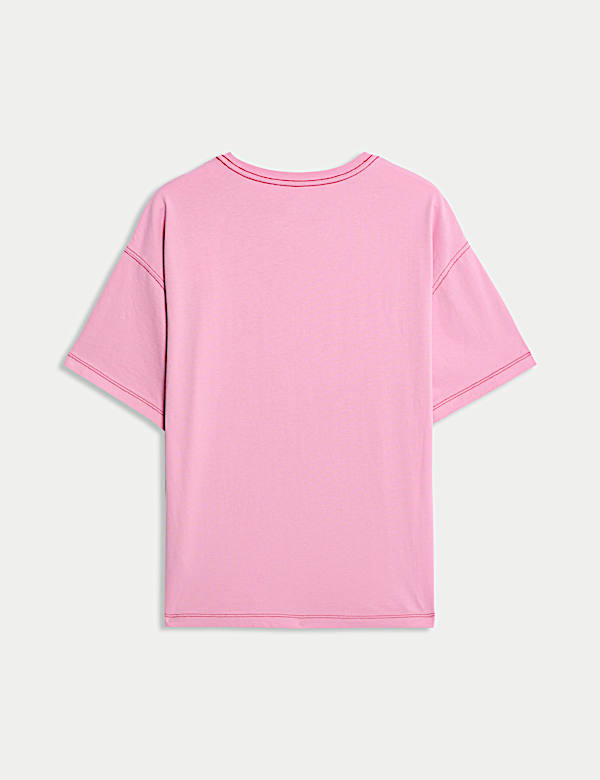 Pure Cotton Embroidered T-Shirt (2-16 Yrs)