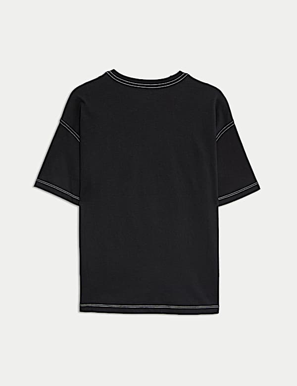 Pure Cotton Embroidered T-Shirt (2-16 Yrs)