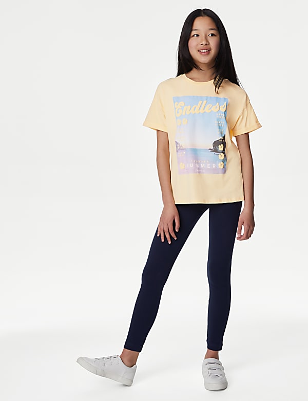 Pure Cotton Photographic Print T-Shirt (6-16 Yrs)