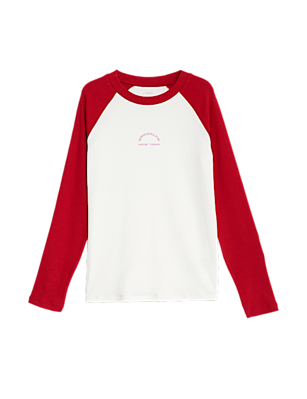 Cotton Rich Slogan Top (6-16 Yrs)