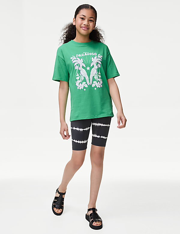 Pure Cotton Graphic T-Shirt (6-16 Yrs)