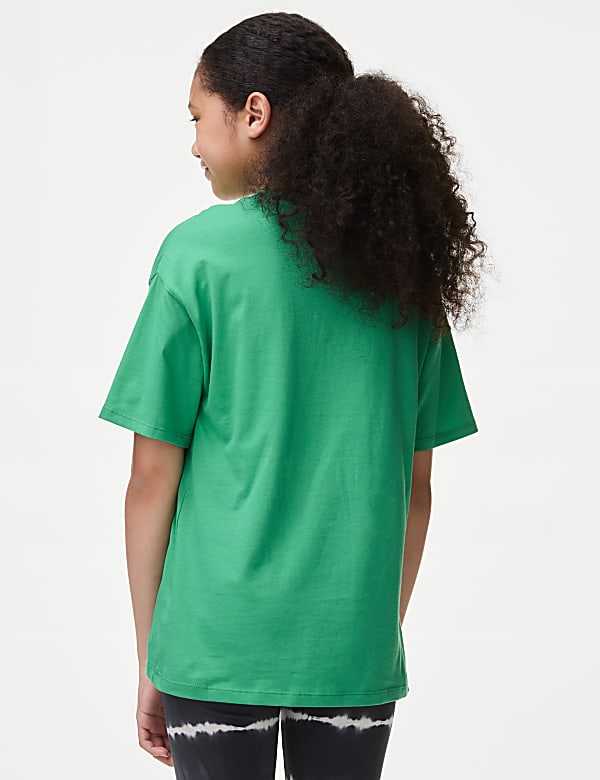 Pure Cotton Graphic T-Shirt (6-16 Yrs)