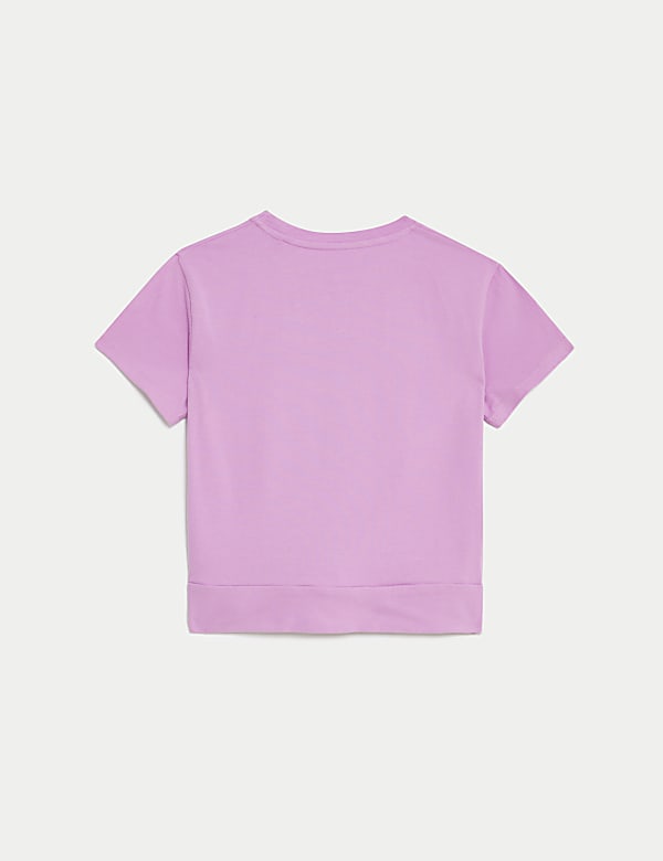 Cotton Rich Twist Front T-Shirt (6-16 Yrs)