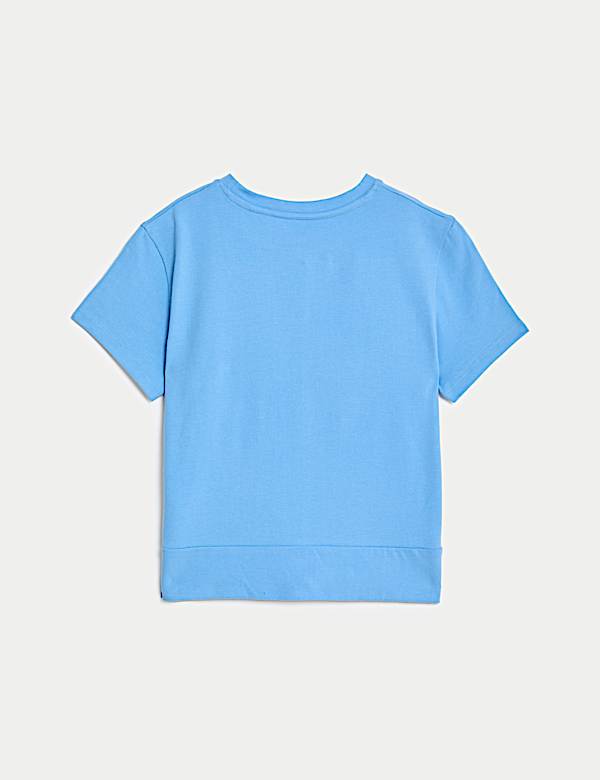 Cotton Rich Twist Front T-Shirt (6-16 Yrs)