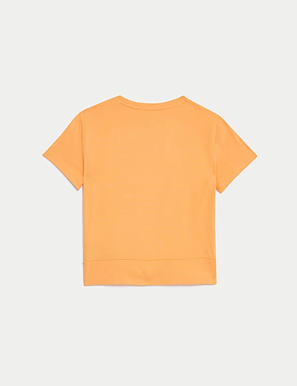 Cotton Rich Twist Front T-Shirt (6-16 Yrs)
