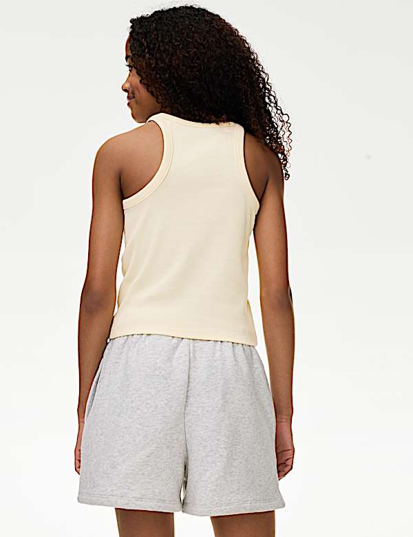 Cotton Rich Ribbed Vest (2-16 Yrs)