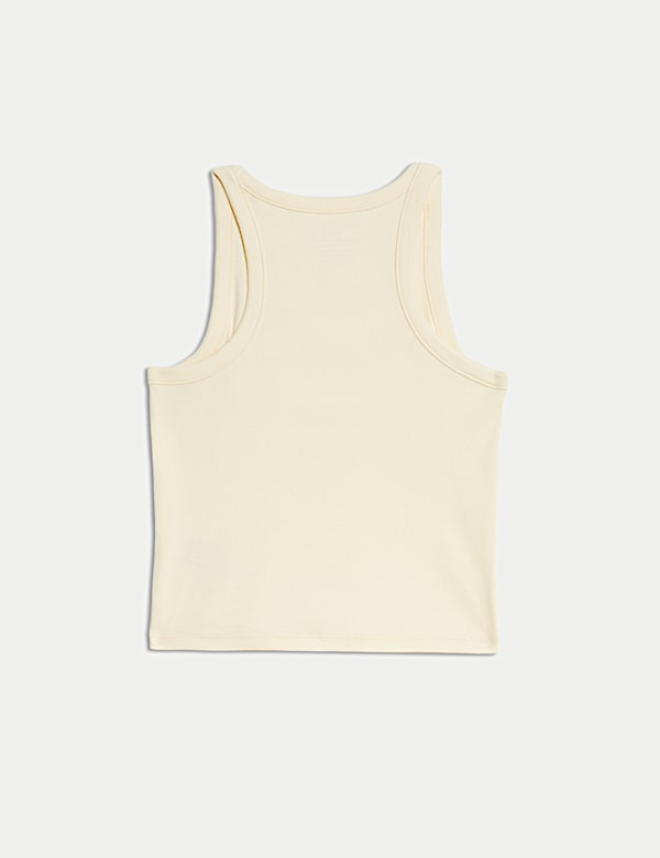 Cotton Rich Ribbed Vest (2-16 Yrs)