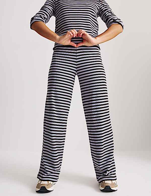 Ensemble 2 pi&egrave;ces &agrave; rayures top et bas (du 6 au 16 ans) - CA