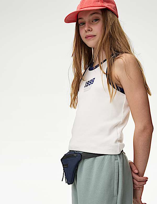 Cotton Rich Ribbed Vest (2-16 Yrs) - NZ