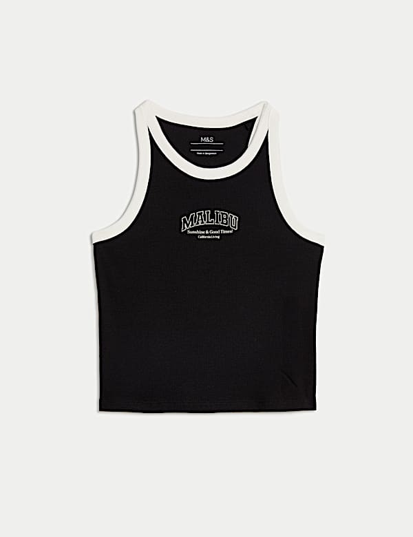 Cotton Rich Ribbed Vest (2-16 Yrs) - JP