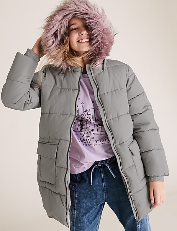 Ladies padded coats marks and spencer 2025