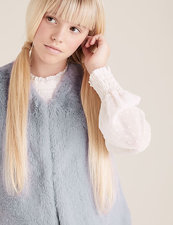 Faux Fur Gilet (6-16 Yrs)
