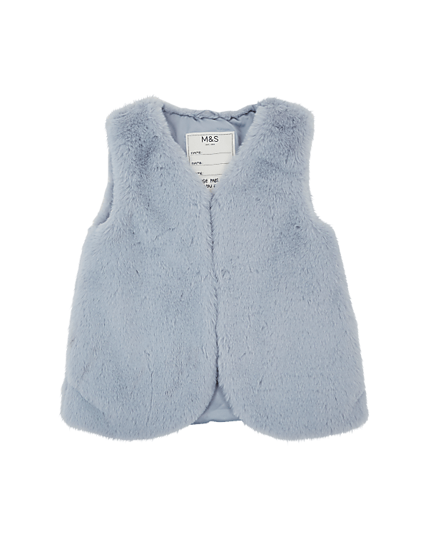 Faux Fur Gilet (6-16 Yrs)