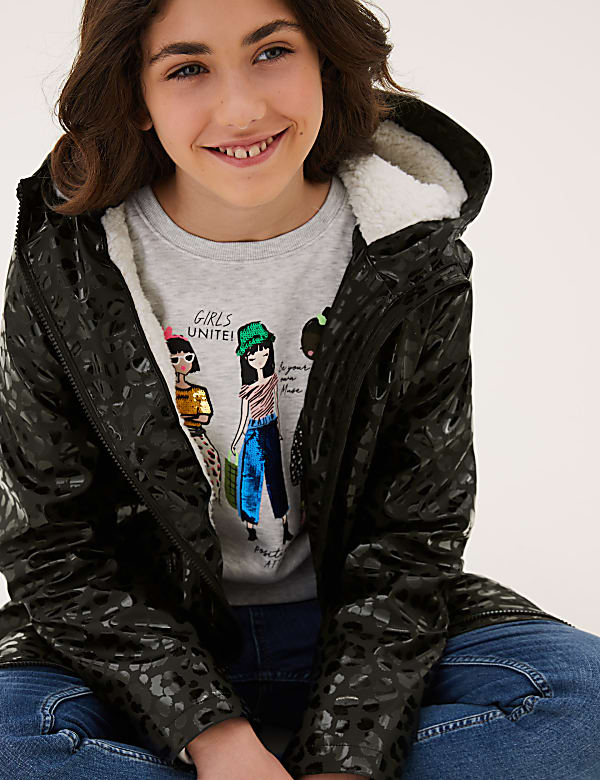Marks and spencer girls raincoat online