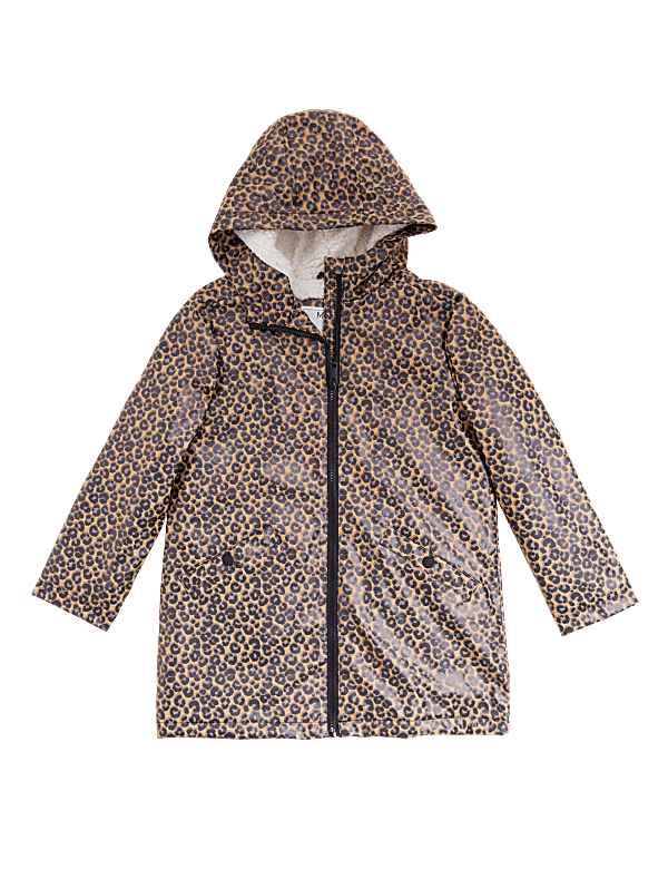 Stormwear™ Leopard Print Fisherman Coat (6-16 Yrs)