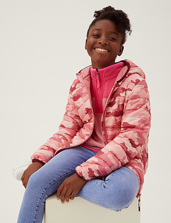 The Stormwear™ Camo Lightweight Padded Jacket (2-16 Yrs)