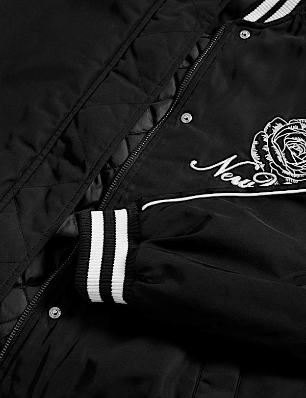 New York Embroidery Bomber Jacket (6-16 Yrs)