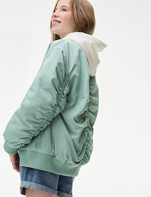 Satin Bomber Jacket (6-16 Yrs) - RO