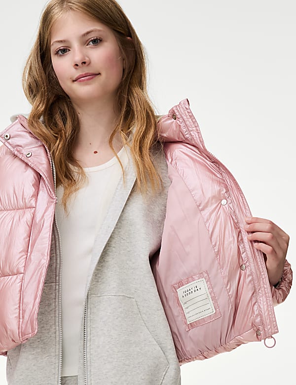Metallic Padded Coat (6-16 Yrs)