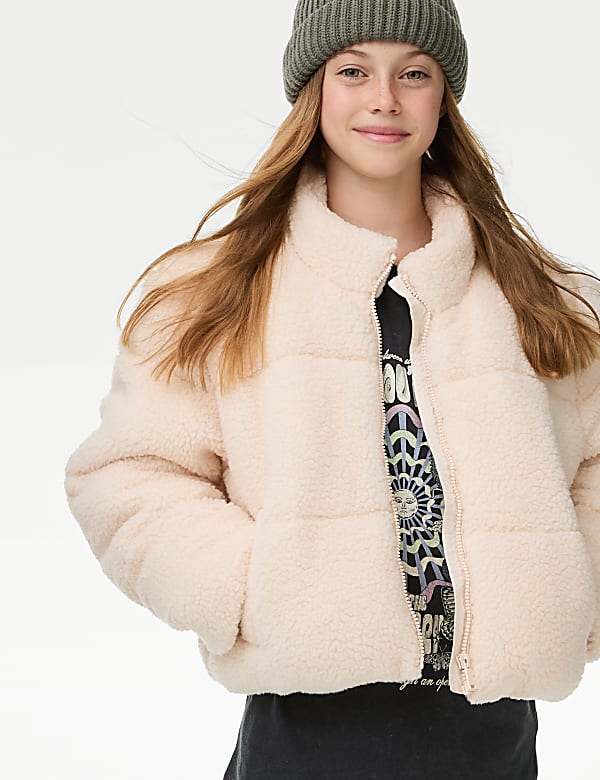 Borg Padded Jacket (6-16 Yrs)
