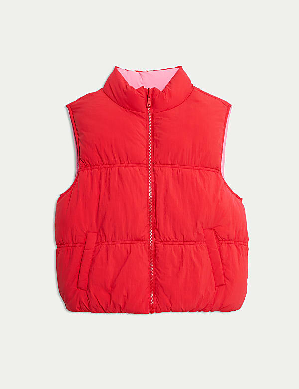 Reversible Padded Gilet (6-16 Yrs) - GR