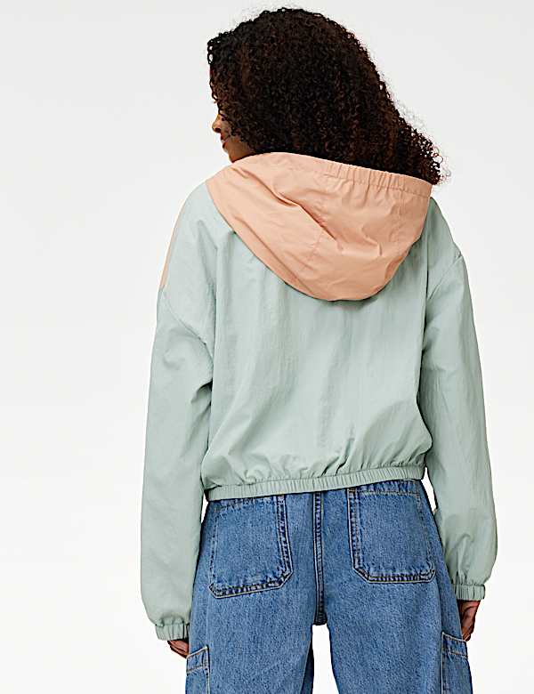 Veste coupe-vent zipp&eacute;e r&eacute;fl&eacute;chissante (du 6 au 16 ans) - LU