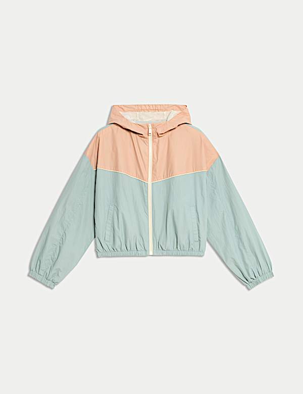 Veste coupe-vent zipp&eacute;e r&eacute;fl&eacute;chissante (du 6 au 16 ans) - LU