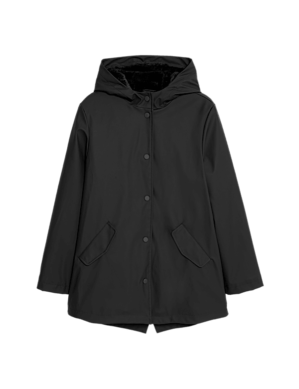 Faux Fur Lined Fisherman Coat (6-16 Yrs)