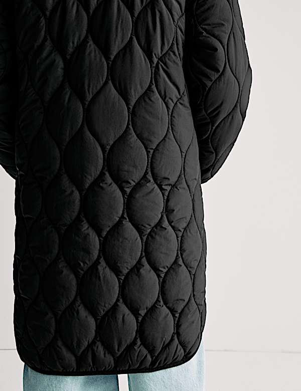 מעיל מרופד קל משקל בגזרה ארוכה (16-6 שנים) - IL