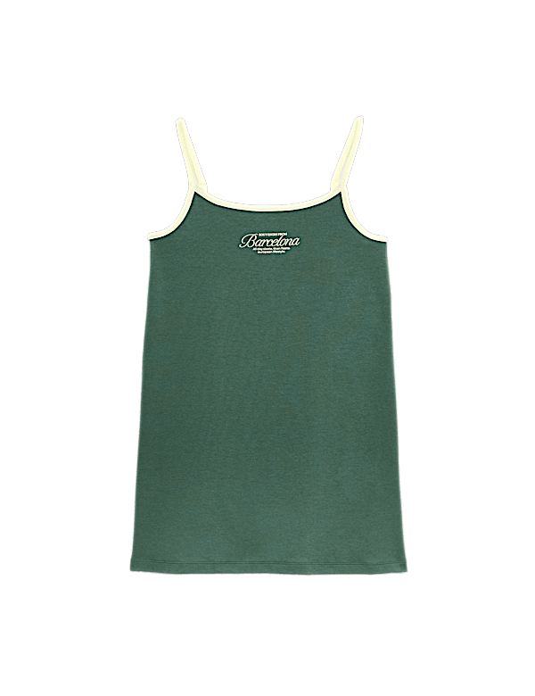 Strappy Cotton Rich Cami Dress (6-16 Yrs)