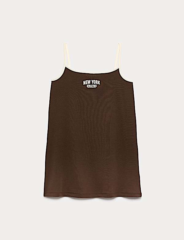 Strappy Cotton Rich Cami Dress (6-16 Yrs)